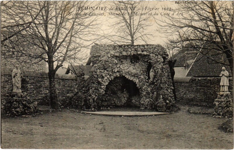 Carte postale ancienne Rimont- Le Seminaire France à Rimont
