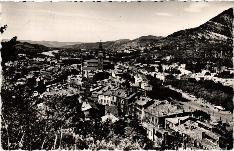 Carte postale ancienne Digne-les-Bains Vue generale à Digne-les-Bains