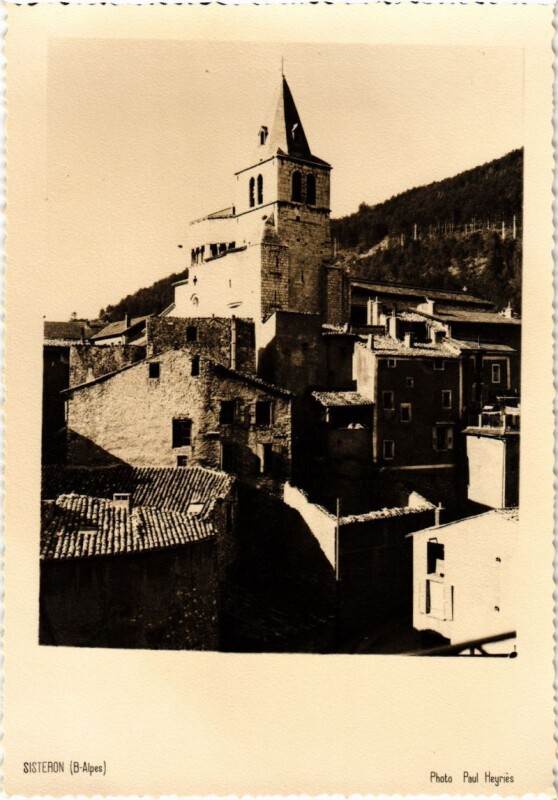 Carte postale ancienne Sisteron à Sisteron