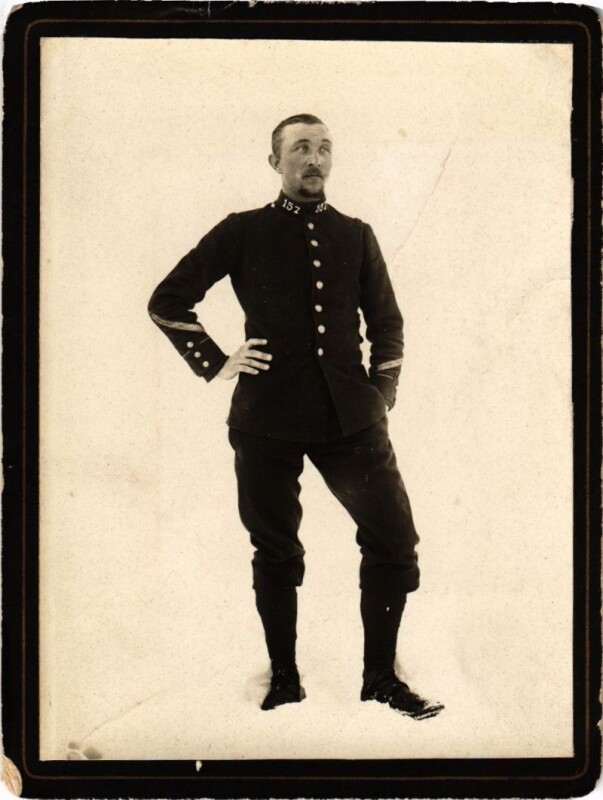 Carte postale ancienne A man