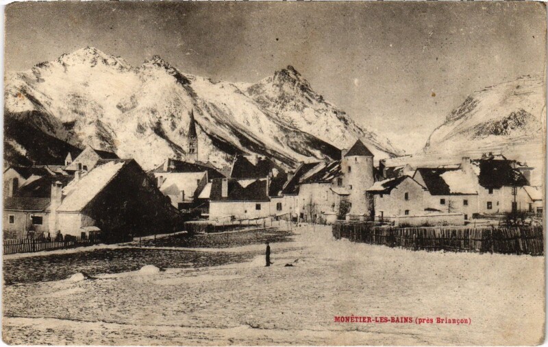 Carte postale ancienne Monétier-les-Bains