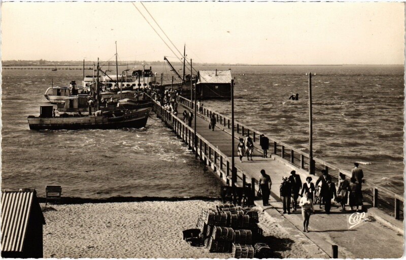 Carte postale ancienne Fromentine - L'Estacade