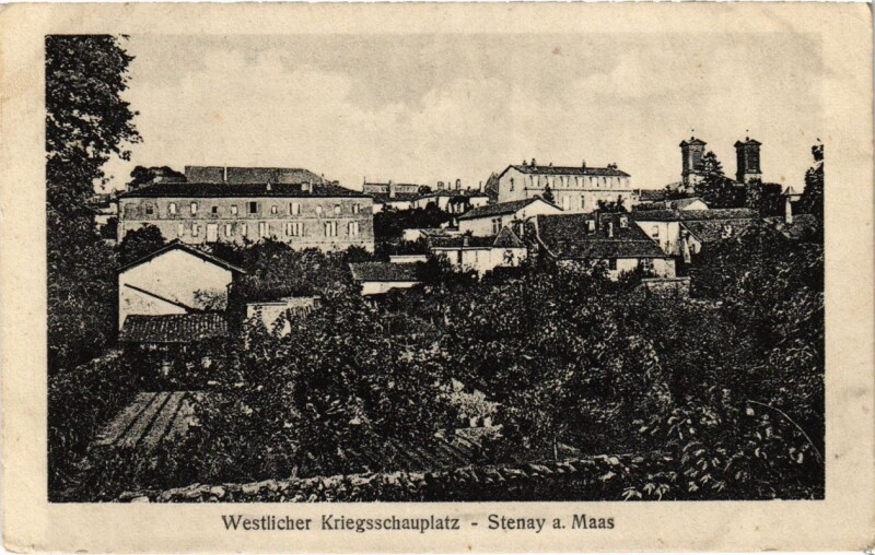 Carte postale ancienne Stenay - Stenay a. Maas - Vue - Ansicht à Stenay