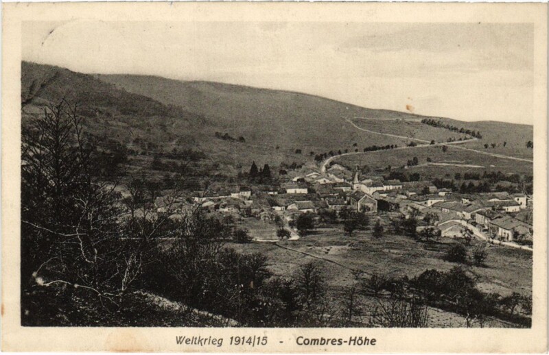 Carte postale ancienne Thillot - Combres-Hohe - Panorama à Thillot