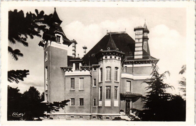 Carte postale ancienne Chazelles-sur-Lyon - Chateau Fléchet à Chazelles-sur-Lyon