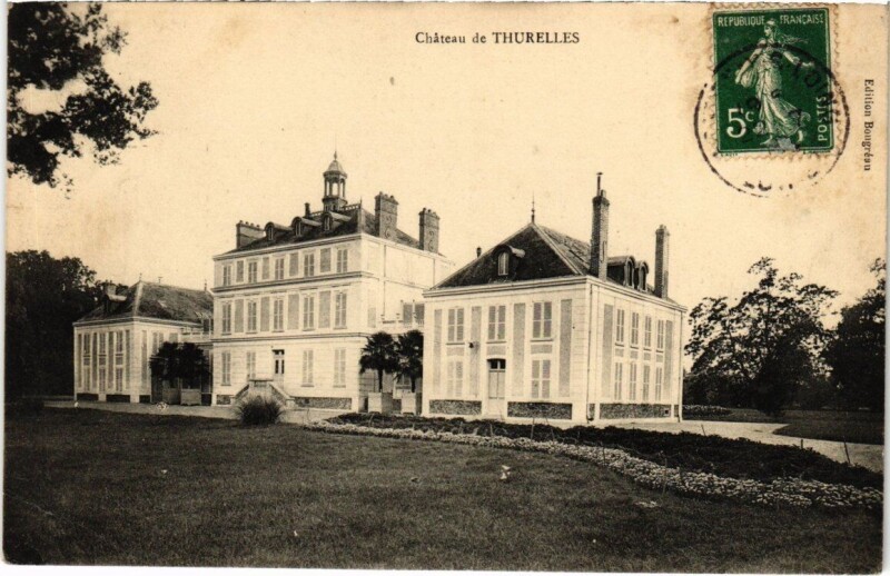 Carte postale ancienne Chateau de Thurelles