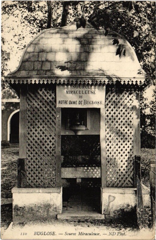 Carte postale ancienne Buglose - Sourec Miraculeuse