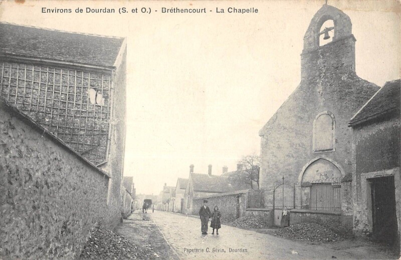 Carte postale ancienne Brethencourt La Chapelle