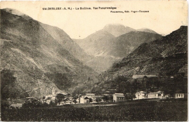 Carte postale ancienne Valdeblore - La Bolline à Valdeblore