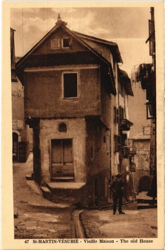Carte postale ancienne Saint-Martin-Vesubie