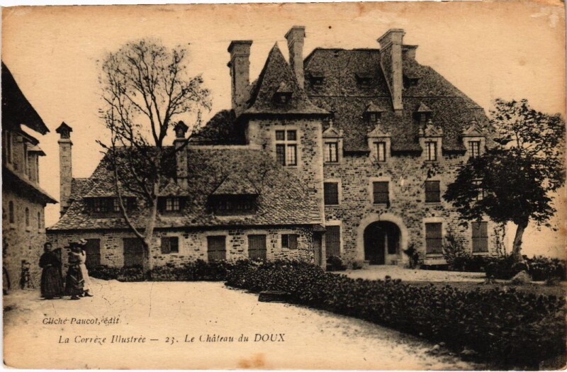 Carte postale ancienne Le Chateau du Doux