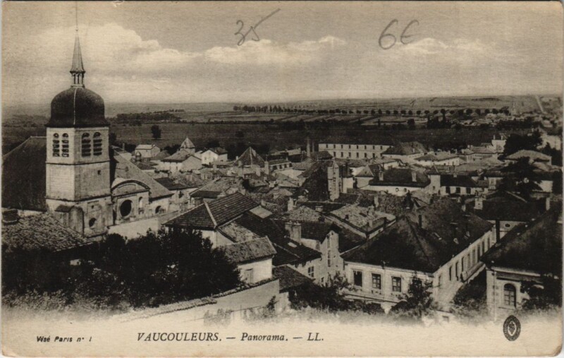 Carte postale ancienne Vaucouleurs - Panorama à Vaucouleurs