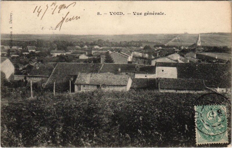 Carte postale ancienne Void - Vue generale
