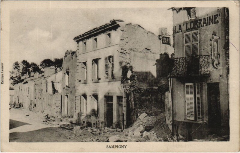 Carte postale ancienne Sampigny à Sampigny