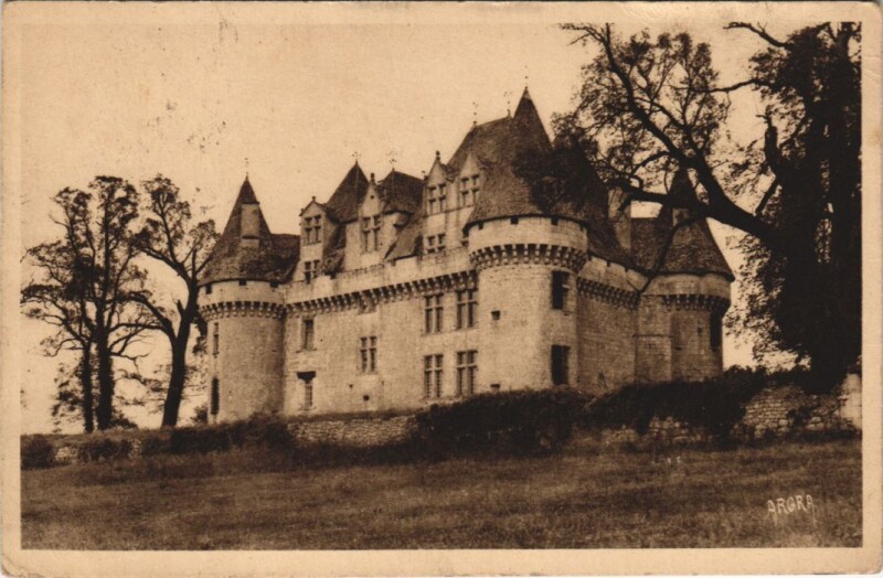 Carte postale ancienne Environs de Bergerac Le Chateau de Monbazillac à Bergerac