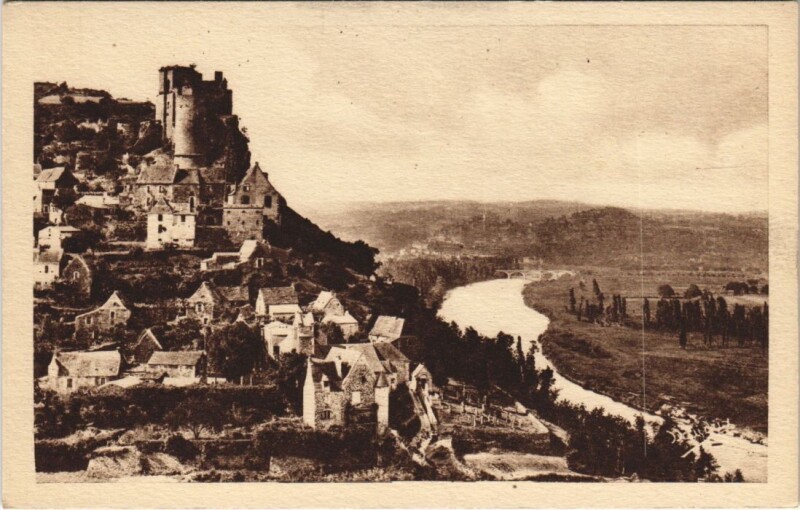 Carte postale ancienne Chateau féodal de Castelnaud