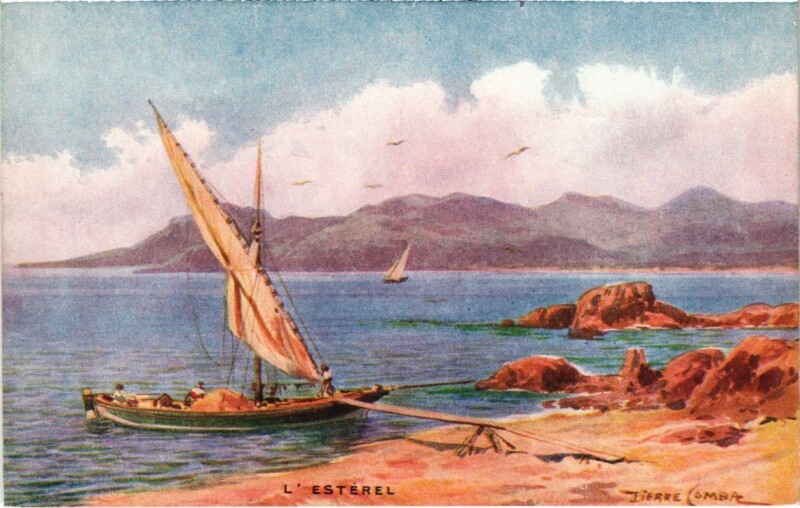 Carte postale ancienne Nice- L'Esterel France
