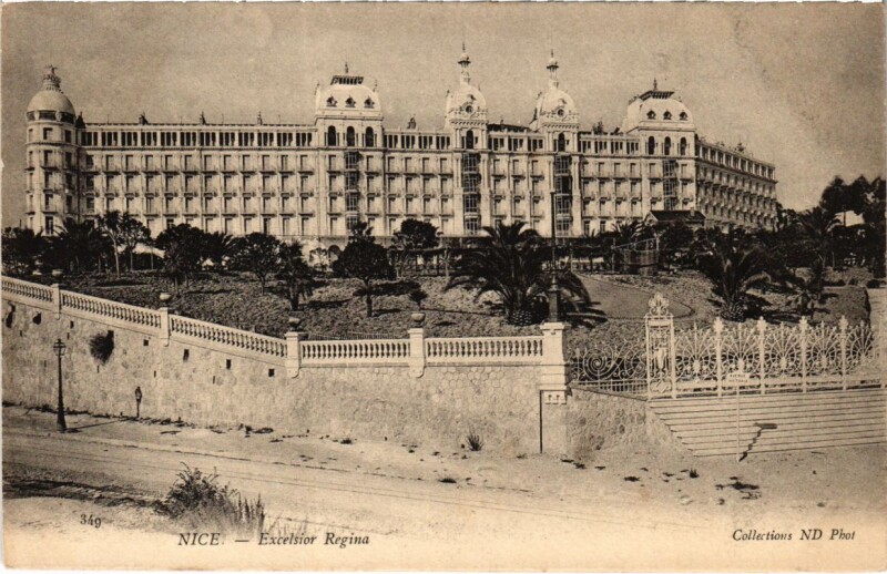 Carte postale ancienne Nice- Excelsior Regina France