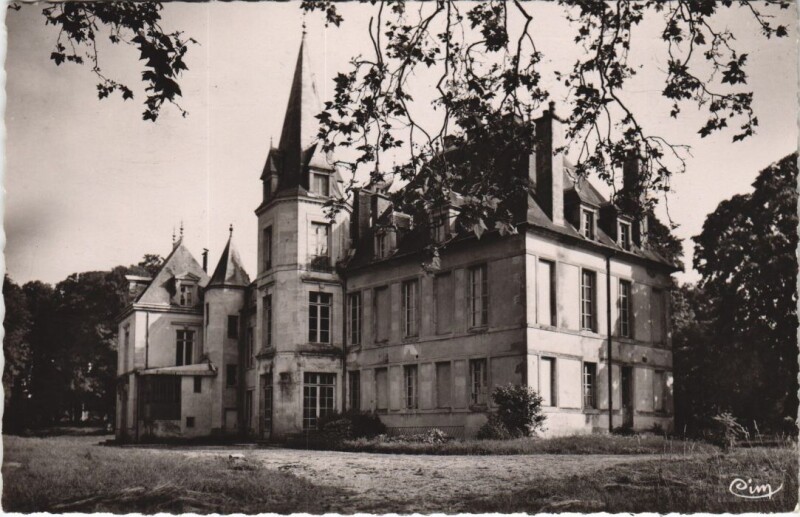 Carte postale ancienne Chatillon-sur-Seine Le Chateau de Marmot