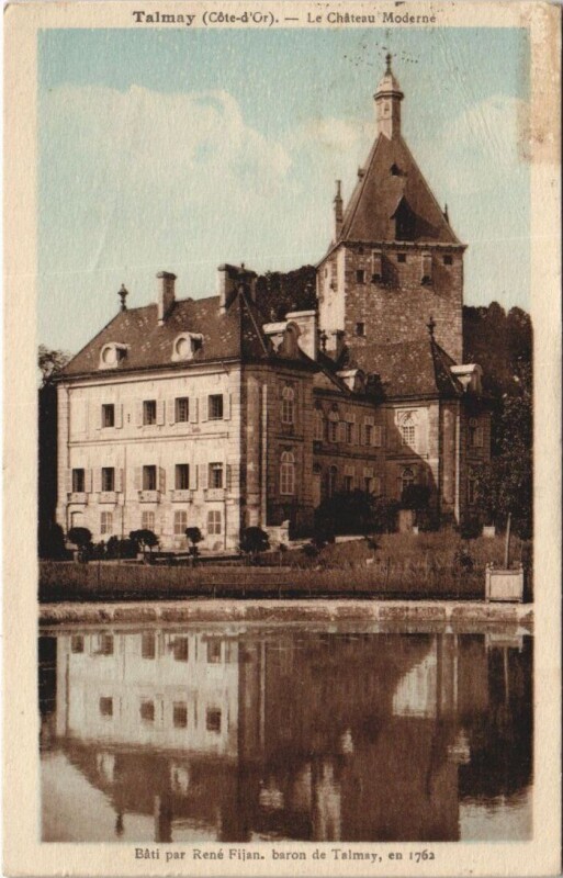 Carte postale ancienne Talmay - Le Chateau Moderne à Talmay
