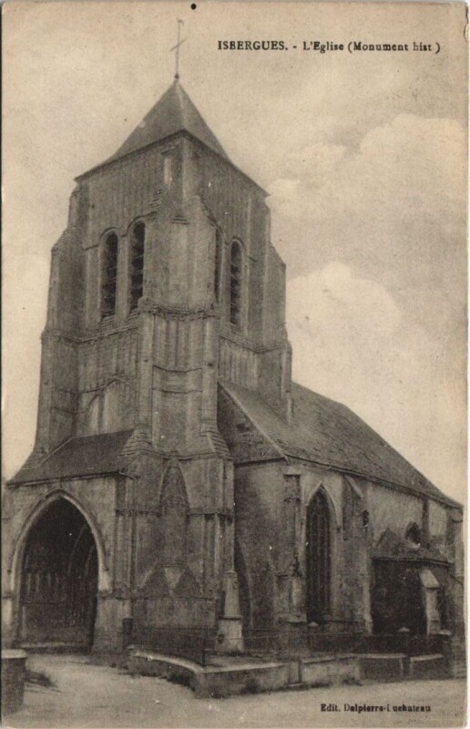 Carte postale ancienne Isbergues-L'Eglise à Isbergues