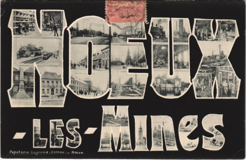 Carte postale ancienne Noeux-les-Mines à Noeux-les-Mines