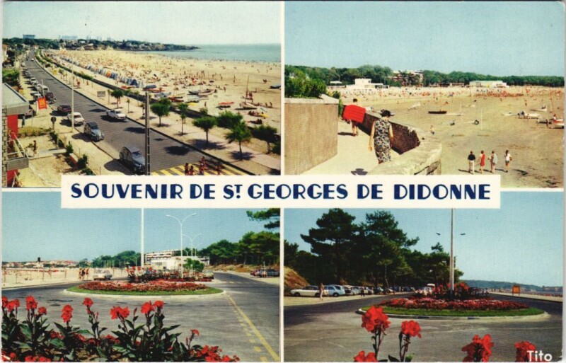 Carte postale ancienne Souvenir de Saint-Georges de Didonne à Saint-Georges-de-Didonne
