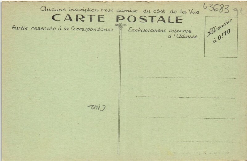 Carte postale ancienne Souvenir de Laigle