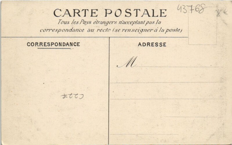Carte postale ancienne Environs de Putanges - Menil-Gondouin - L'Eglise