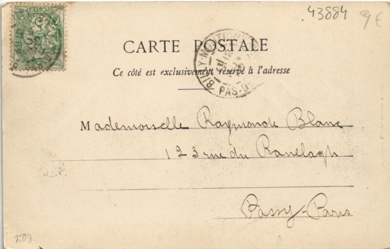 Carte postale ancienne Lens-Théátre
