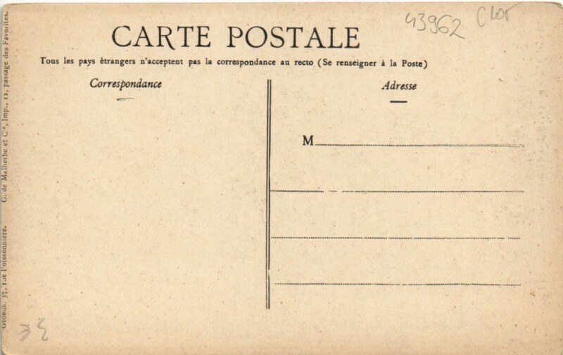 Carte postale ancienne Eglise d'Hebuterne