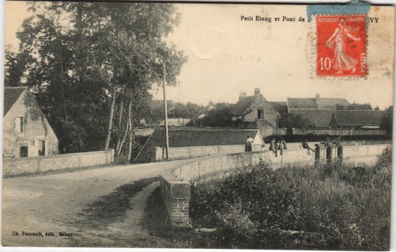 Carte postale ancienne Petit Etang et Pont de