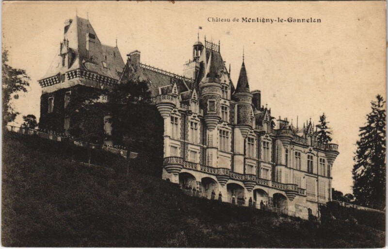 Carte postale ancienne Chateau de Montigny-le-Gannelon