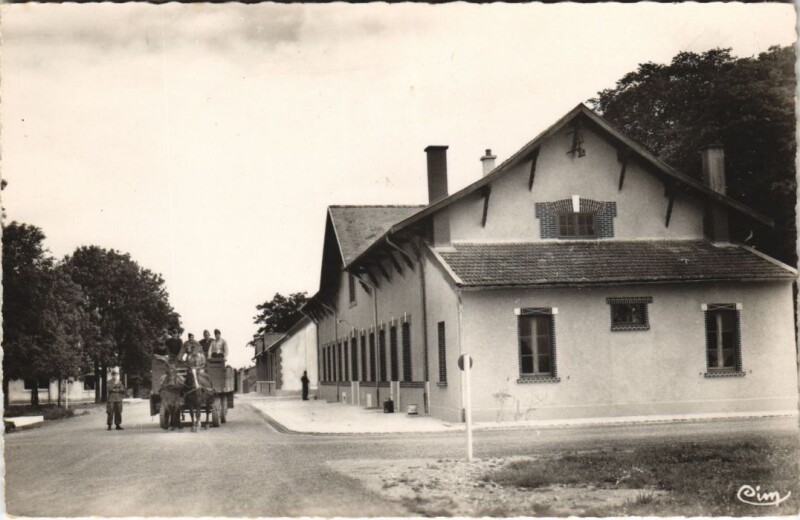 Carte postale ancienne Mourmelon-le-Grand - Entrée du Camp à Mourmelon-le-Grand