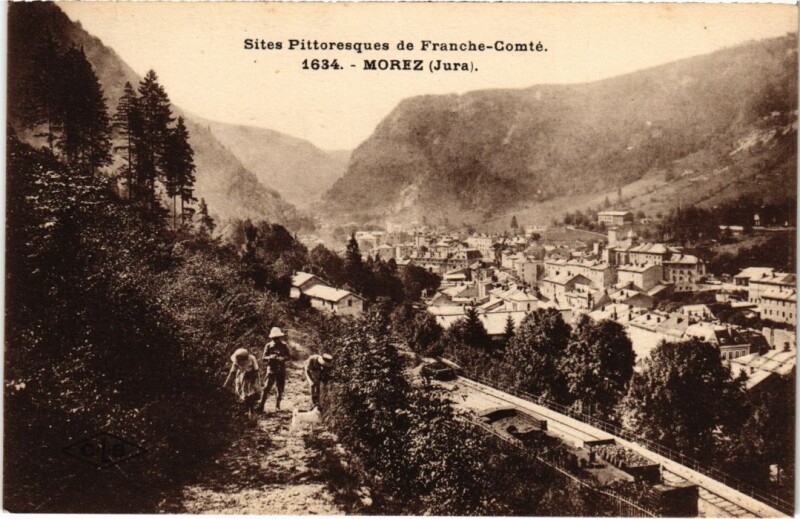 Carte postale ancienne Morez- France
