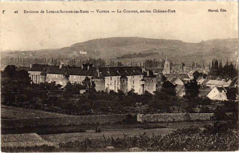 Carte postale ancienne Vaiteur- Le Couvent France