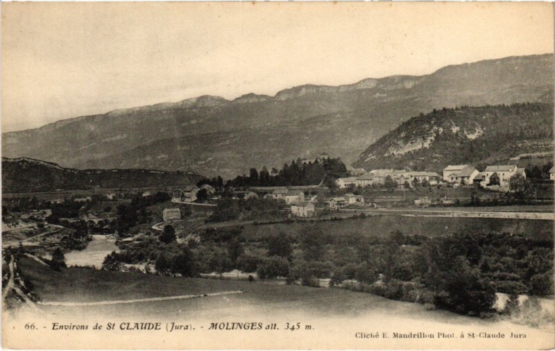 Carte postale ancienne Molinges France