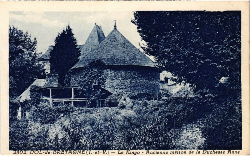 Carte postale ancienne Dol de Bretagne Le Kingo. Ancienne Maison France à Dol-de-Bretagne