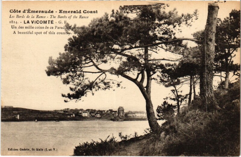 Carte postale ancienne Dinard- Un des mille coins de ce Paradis Terrestre France à Dinard