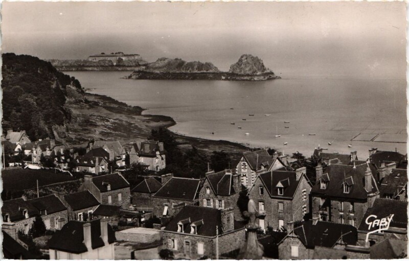 Carte postale ancienne Cancale La Pointe de Rimains France à Cancale