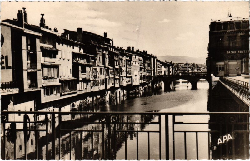 Carte postale ancienne Castres Vieilles Maisons s l'Agout France à Castres