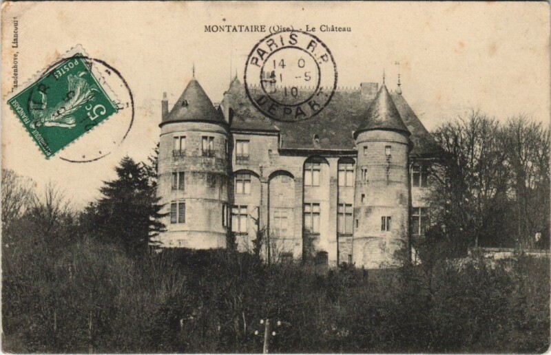 Carte postale ancienne Montataire - Le Cateau à Montataire