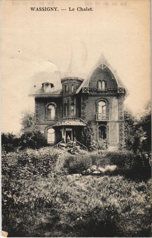 Carte postale ancienne Wassigny - Le Chalet à Wassigny