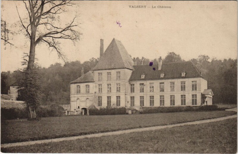 Carte postale ancienne Valsery - Le Chateau