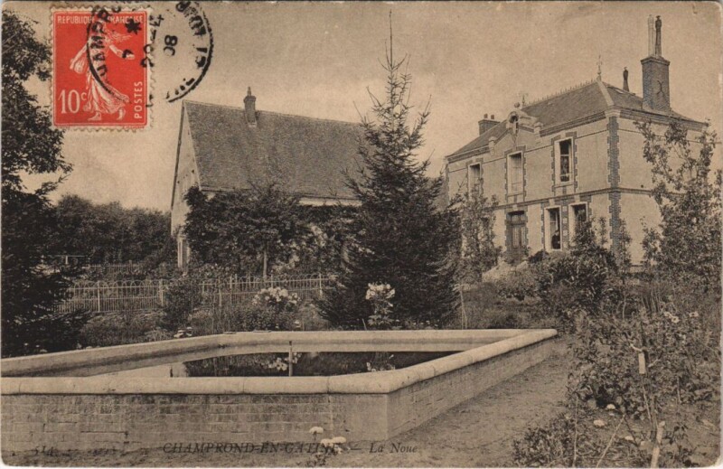 Carte postale ancienne Champrond-en-Gatines - La Noue