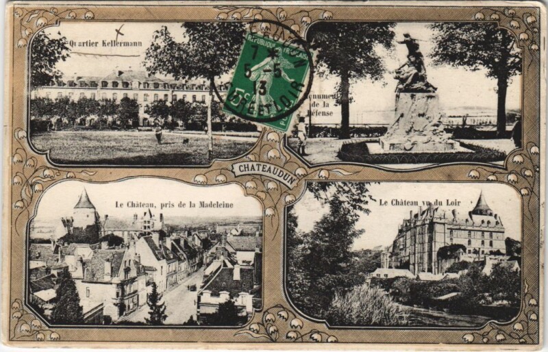 Carte postale ancienne Chateaudun