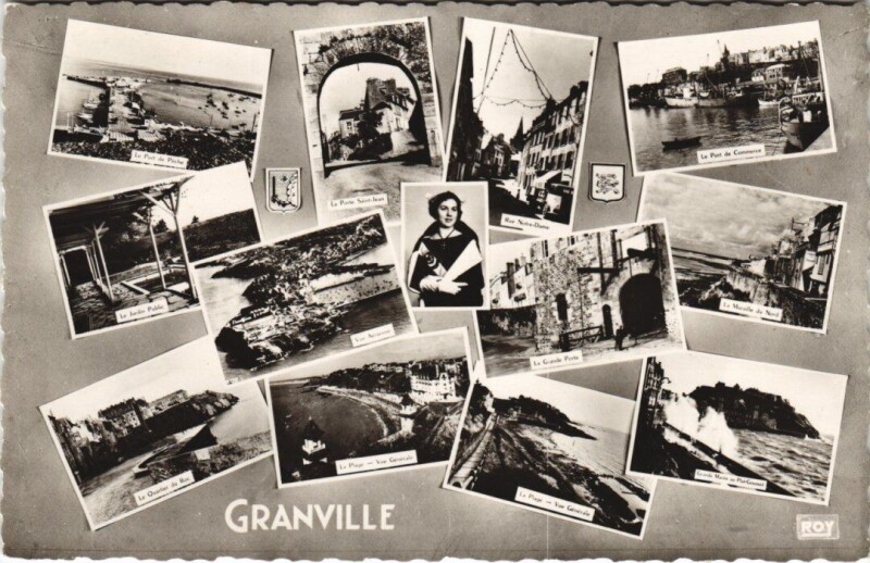 Carte postale ancienne Granville à Granville