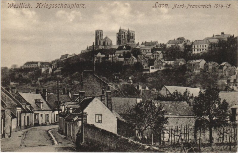 Carte postale ancienne Laon- France