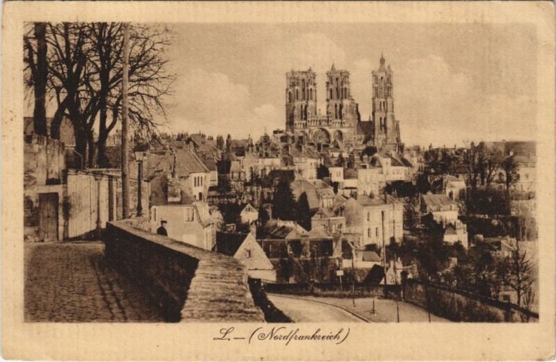 Carte postale ancienne Laon- France