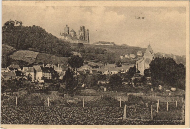Carte postale ancienne Laon- France
